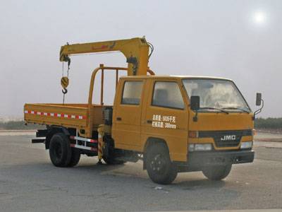 江鈴單排隨車起重運(yùn)輸車