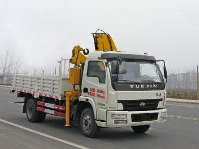 南京躍進(jìn)單排隨車起重運(yùn)輸車